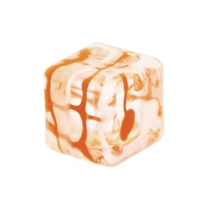 Happy Day Squishy Kubus Neon Oranje