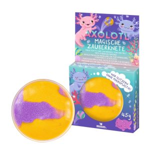 Magische Axolotl Stuiterklei - Geel & Lila